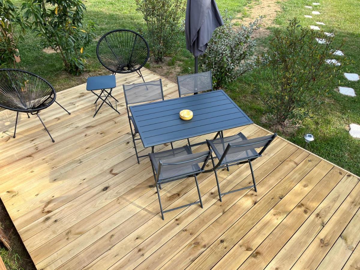 Domaine Des Galinaces Roulotte La Roussette 2-4P Villa Marigny-les-Reullee Dış mekan fotoğraf