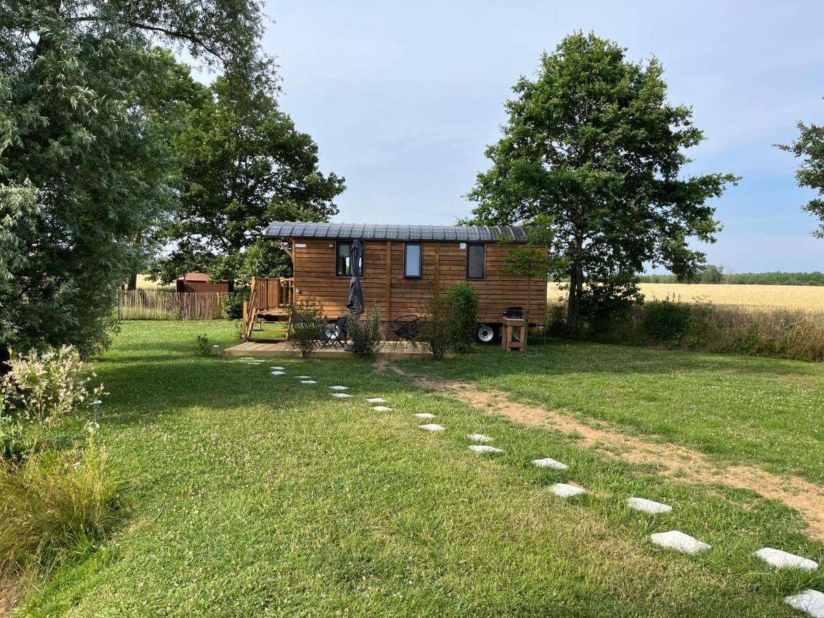Domaine Des Galinaces Roulotte La Roussette 2-4P Villa Marigny-les-Reullee Dış mekan fotoğraf